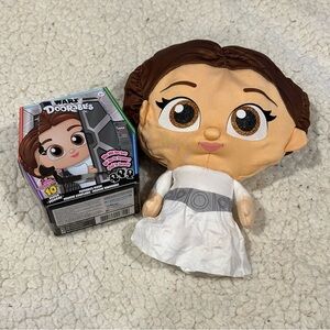disney doorables star wars princess leia plush doll